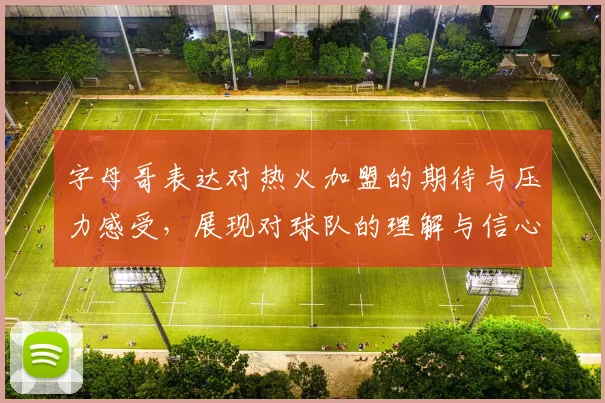 字母哥表达对热火加盟的期待与压力感受，展现对球队的理解与信心